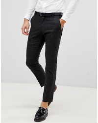 Selected Homme Black Fleck Suit Trouser In Slim Fit