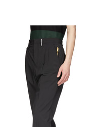 Burberry Black Tailored Trousers