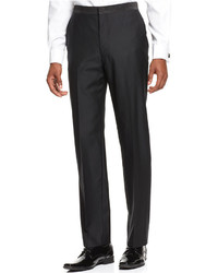 Ryan Seacrest Distinction Black Tuxedo Slim Fit Pants