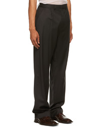 Bianca Saunders Black Twisted Tailored Trousers