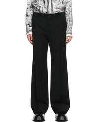Dolce & Gabbana Black Virgin Wool Trousers