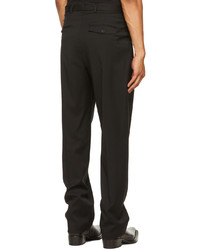 Our Legacy Black Worsted Wool Chino 22 Trousers