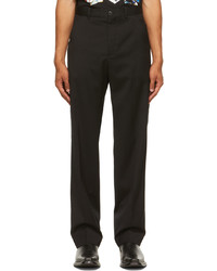 Our Legacy Black Worsted Wool Chino 22 Trousers