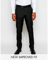 Asos Brand Slim Suit Pants In Black