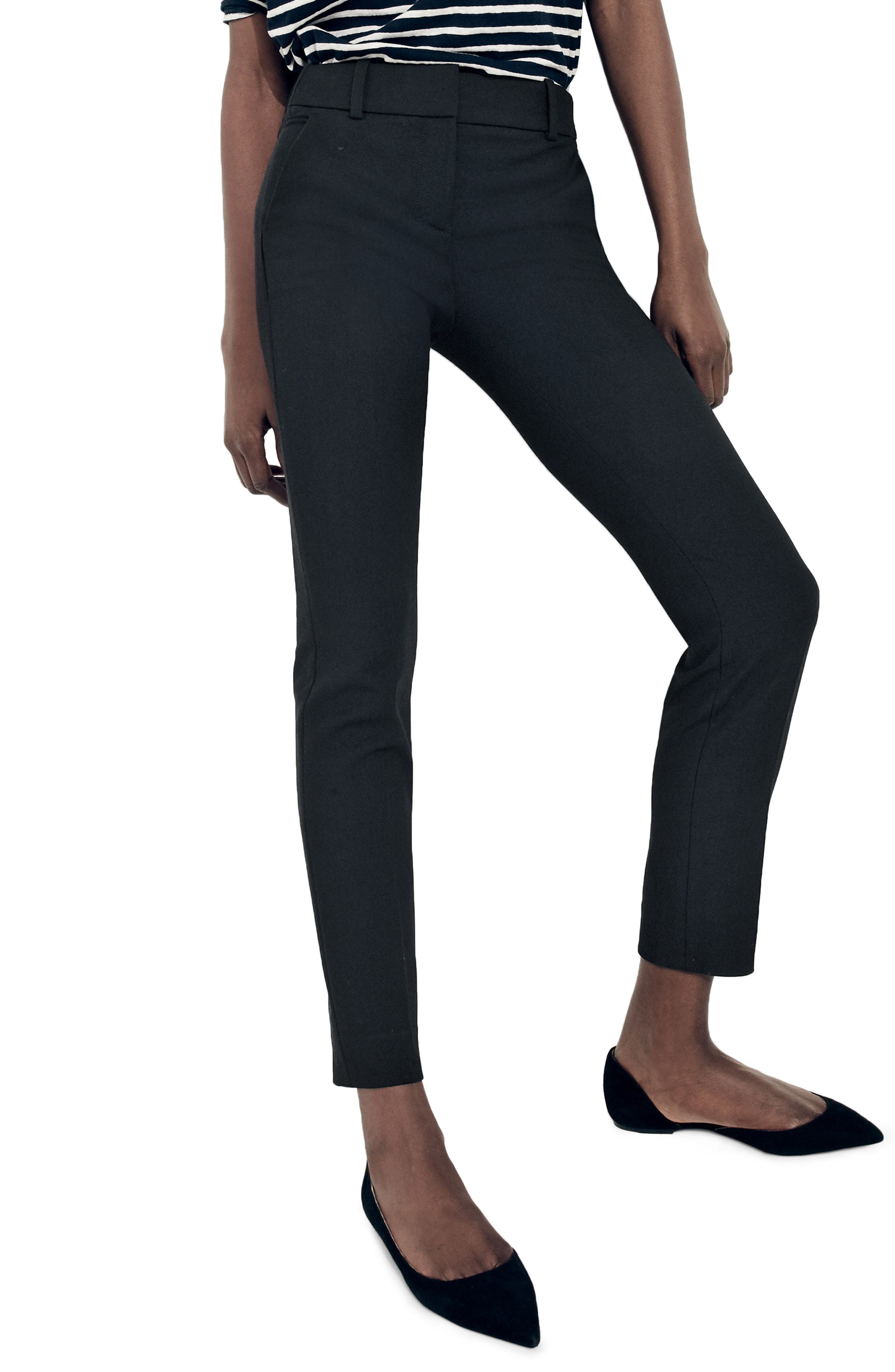 j crew city fit cropped pants