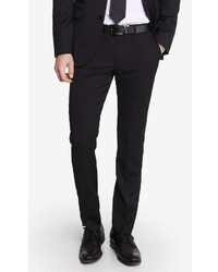 Express Extra Slim Innovator Black Suit Pant
