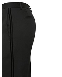 Givenchy Wool Gabardine Pants With Velvet Bands