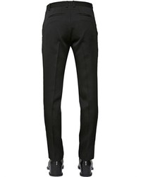 Givenchy Wool Gabardine Pants With Velvet Bands