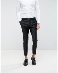 Selected Homme Skinny Suit Pants In Stretch In Black