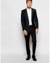 Selected Homme Travel Suit Pants With Stretch In Slim Fit