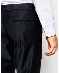 Selected Homme Travel Suit Pants With Stretch In Slim Fit
