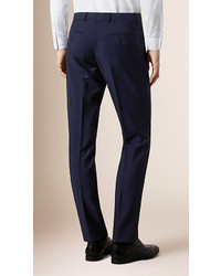 Burberry Modern Fit Wool Mohair Trousers
