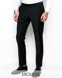 Noose Monkey Noose Monkey Suit Pants With Stretch In Super Skinny Fit