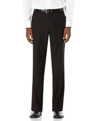 Perry Ellis Regular Fit Sharkskin Solid Suit Pant