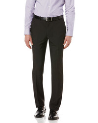 Perry Ellis Slim Fit Solid Textured Suit Pant
