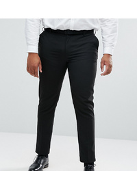 ASOS DESIGN Plus Skinny Suit Trousers In Black