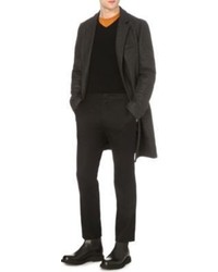 Wooyoungmi Regular Fit Tapered Wool Blend Trousers