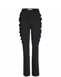 Givenchy Ruffled Crpe Trousers