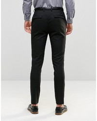 Asos Skinny Suit Pants In Black