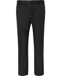 Balenciaga Slim Fit Cropped Twill Suit Trousers