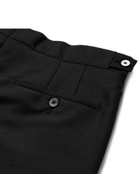 Kilgour Slim Fit Mohair And Wool Blend Trousers