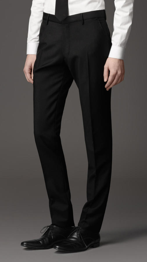 burberry suit pants