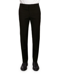Givenchy Slim Fit Wool Trousers Black