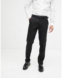 ASOS DESIGN Slim Suit Trousers In Black