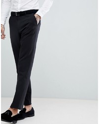 ASOS DESIGN Slim Tuxedo Suit Trousers In Black