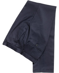H&M Suit Pants Slim Fit Dark Blue