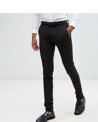 ASOS DESIGN Tall Super Skinny Fit Suit Trousers In Black