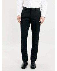 Topman Black Skinny Suit Pants