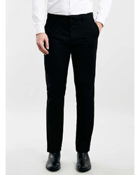 Topman Black Slim Suit Pants