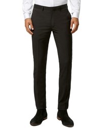 Topman Ultra Skinny Black Suit Trousers