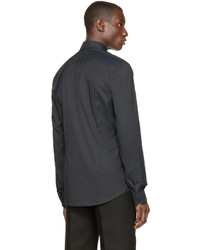 Versace Black Classic Slim Shirt