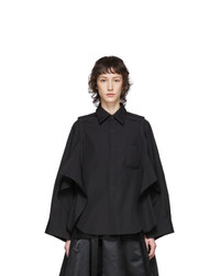 Comme des Garcons Black Deconstructed Shirt
