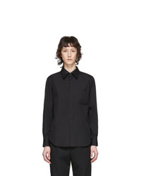 Comme des Garcons Black Exaggerated Back Pleat Shirt
