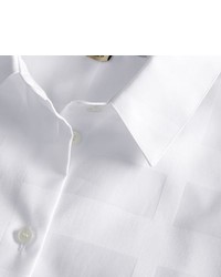 Burberry Check Jacquard Cotton Shirt