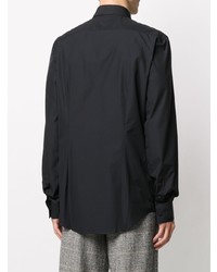 MSGM Embroidered Collar Formal Shirt
