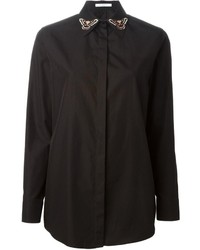 Givenchy Butterfly Patch Collar Shirt