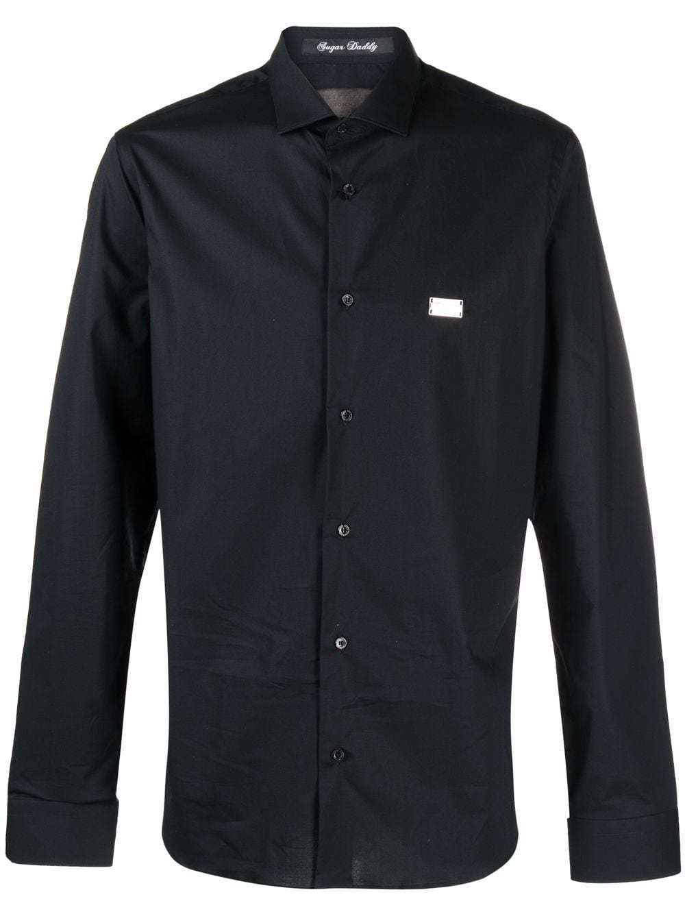 Philipp Plein Logo Button Down Shirt, $535 | farfetch.com | Lookastic