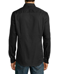 Just Cavalli Long Sleeve Dress Shirt Black