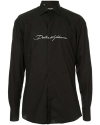 Dolce & Gabbana Martini Fit Tuxedo Shirt