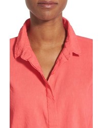 Eileen Fisher Organic Linen Blend Classic Collar Shirt