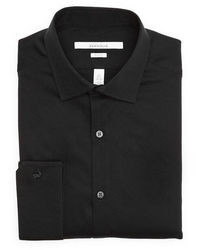 Perry Ellis Slim Fit French Cuff Portfolio Dress Shirt