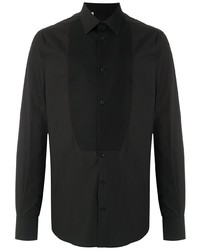 Dolce & Gabbana Plain Bib Style Shirt