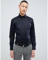 Selected Homme Slim Fit Smart Shirt With Spread Collar