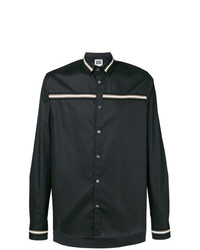 Les Hommes Urban Stripe Detail Classic Shirt