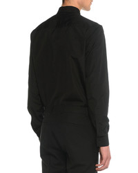 Givenchy Studded Harness Long Sleeve Shirt Black