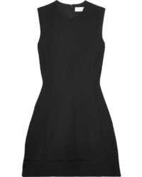 Victoria Beckham Ajoure Stretch Cady Mini Dress Black